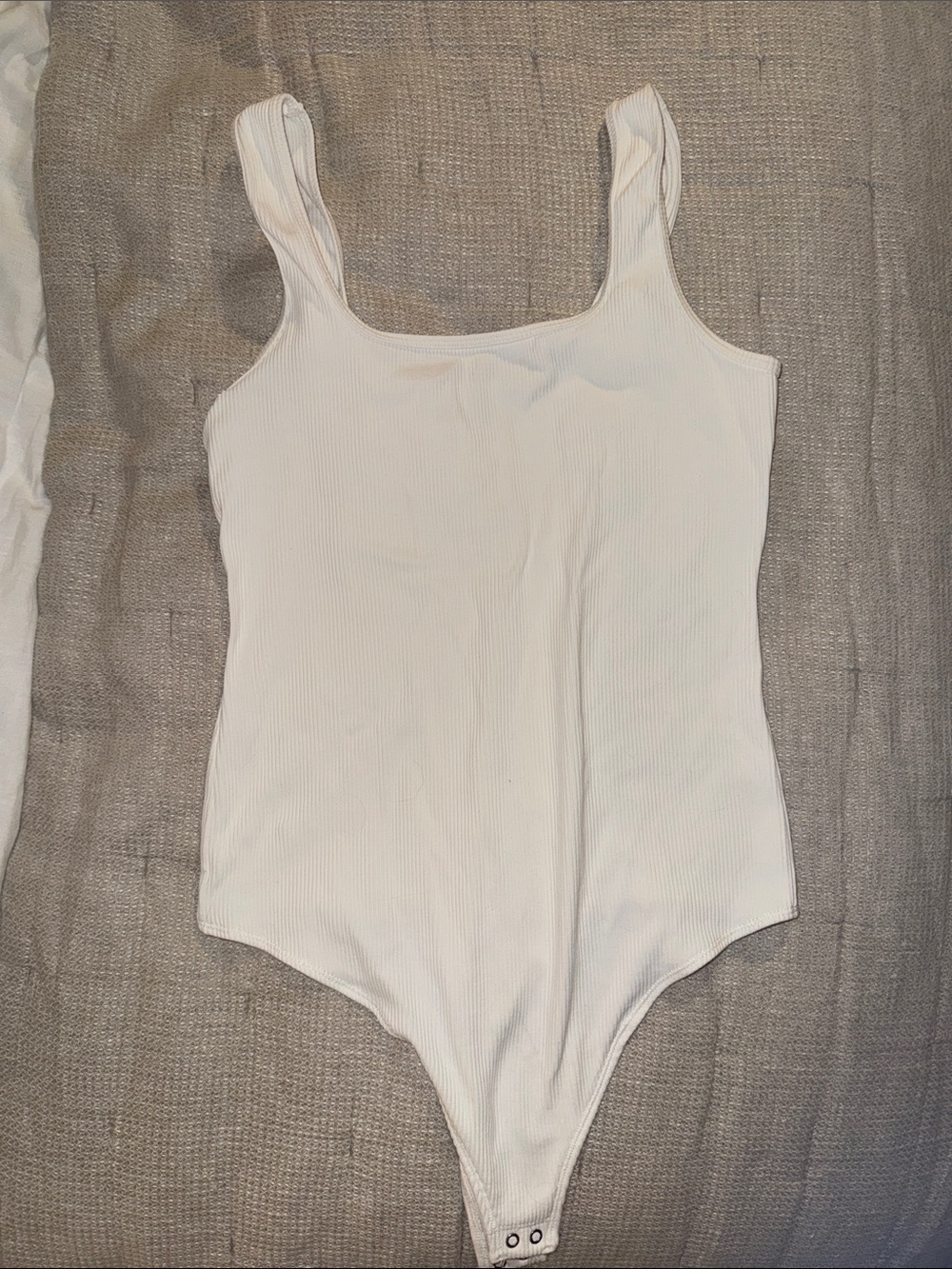 A& F ribbed stretchy bodysuit tank